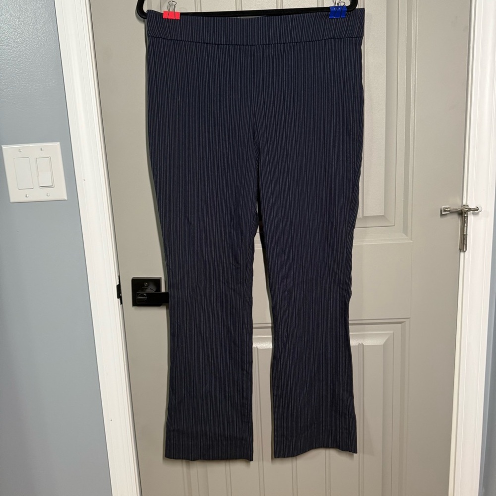Simply Vera Vera Wang Blue Pinstripe Bootcut Pants